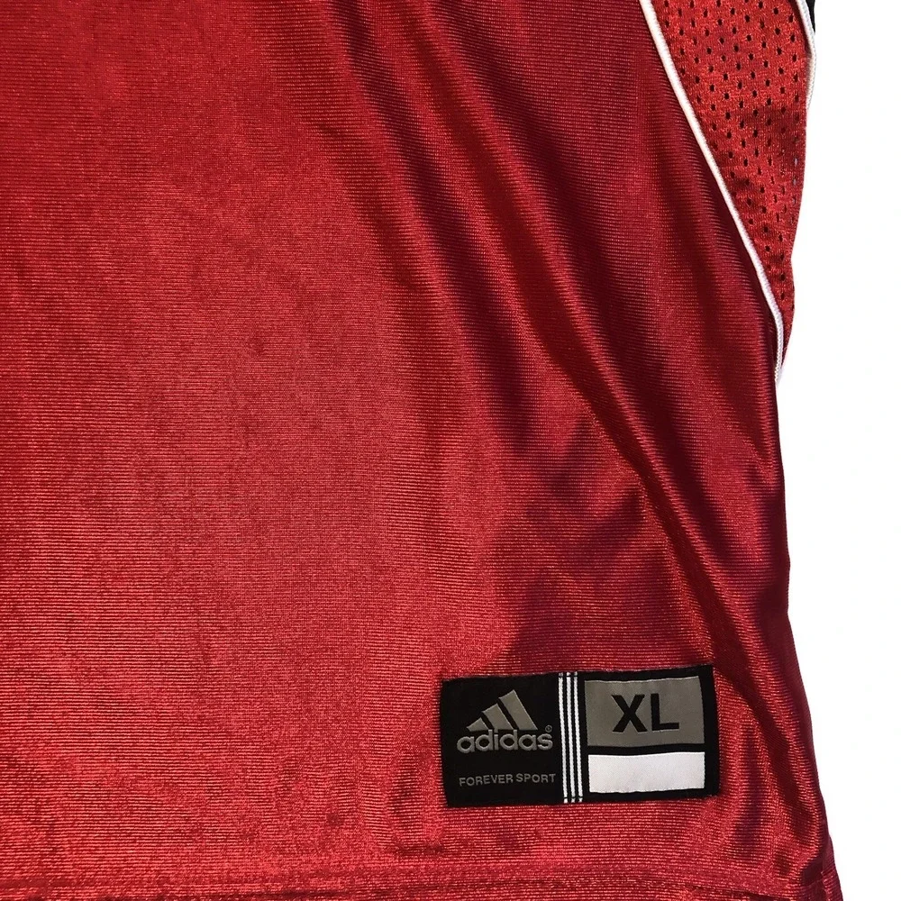 Adidas Louisville Cardinals Basketball Jersey Size XL Polyester Red